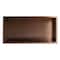 Alfi Brand 24" x 12" Brushed Copper PVD Stainless Steel Single Shelf Shower Niche ABNP2412-BC - alternate 5